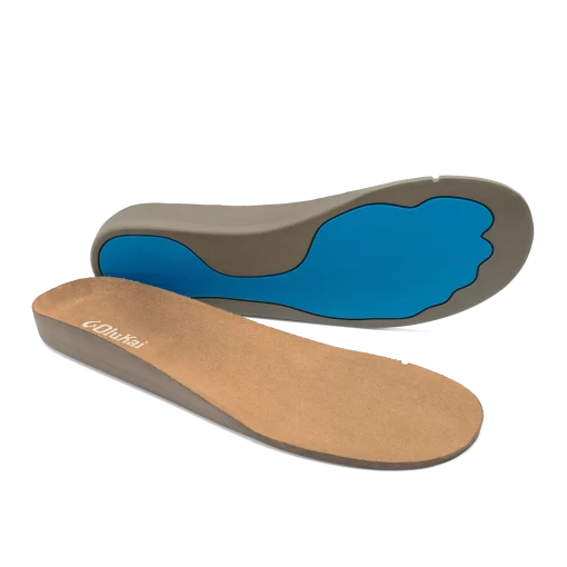 OluKai Men’s Relaxed Insole - Tan -Footwear Fusion Shop 00468 3434 003 M Moloa Insole Replacement Tan