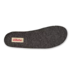 OluKai Men’s Slipper Insole - Dark Grey -Footwear Fusion Shop 00903 8G8G 004 M Slipper Insole Replacement Dark Grey