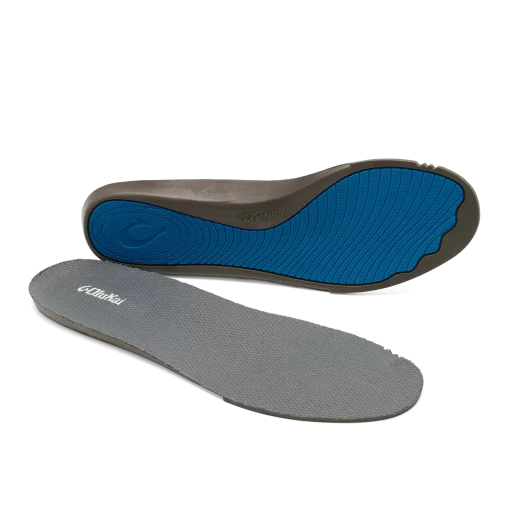 OluKai Women’s Active Insole - Charcoal -Footwear Fusion Shop 01113 2626 003 W Athleisure Insole Replacement Charcoal