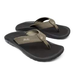 OluKai ‘Ohana - Clay / Onyx -Footwear Fusion Shop 10110 10OX 003 M Ohana ClyOny