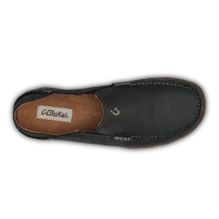OluKai Moloā - Black / Toffee 10 OluKai Moloā - Black / Toffee -Footwear Fusion Shop 10128 4033 004 M Moloa Black