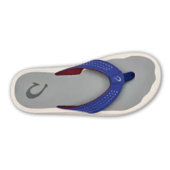 OluKai Ulele - Cobalt / Sharkskin -Footwear Fusion Shop 10435 5RGW 004 M Ulele Cobalt Sharkskin
