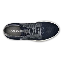 OluKai Mio Lī - Trench Blue / Charcoal 11 OluKai Mio Lī - Trench Blue / Charcoal -Footwear Fusion Shop 10440 DE26 004 M MioLio TrbChar