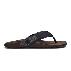 OluKai Tuahine - Trench Blue / Dark Wood