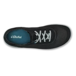 OluKai Moku Pae - Black / Blue Coral -Footwear Fusion Shop 10472 40QS 004 M MokuPae BlkBlc
