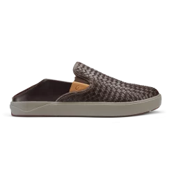 OluKai Lae‘ahi Lauhala - Dark Wood -Footwear Fusion Shop 10486 6363 002 M LaeahiLauhala DkwDkw