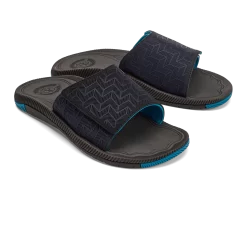 OluKai ‘Awiki ‘Olu - Trench Blue / Pavement -Footwear Fusion Shop 10522 DEPV 003 M Awiki Olu Trench Blue Charcoal