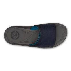 OluKai ‘Awiki ‘Olu - Trench Blue / Pavement -Footwear Fusion Shop 10522 DEPV 004 M Awiki Olu Trench Blue Charcoal