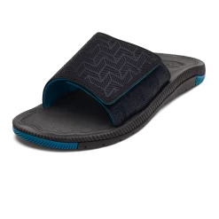 OluKai ‘Awiki ‘Olu - Trench Blue / Pavement -Footwear Fusion Shop 10522 DEPV AMZ M Awiki Olu Trench Blue Charcoal