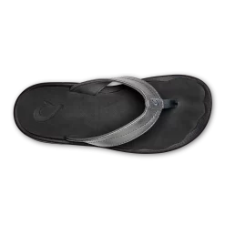 OluKai ‘Ohana - Pewter / Black -Footwear Fusion Shop 20110 7340 004 W Ohana PewBlk