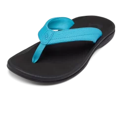 OluKai ‘Ohana - Turquoise / Onyx -Footwear Fusion Shop 20110 9ROX AMZ W Ohana TurquioseOnyx
