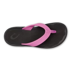 OluKai ‘Ohana - Dragon Fruit / Black -Footwear Fusion Shop 20110 DU40 004 W Ohana DragonFruitBlk