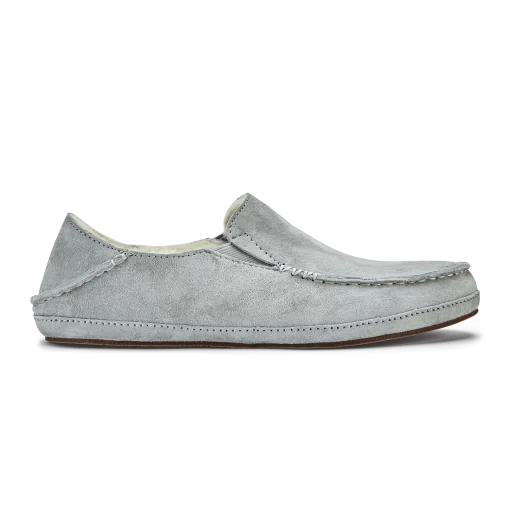 OluKai Nohea Slipper - Pale Grey -Footwear Fusion Shop 20269 PGPG 001 W NoheaSlipper PlgPlg