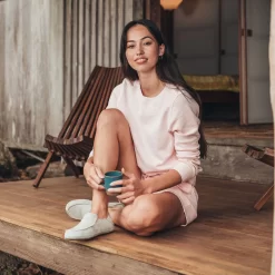 OluKai Nohea Slipper - Pale Grey -Footwear Fusion Shop 20269 PGPG 102