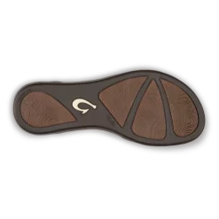 OluKai Ho‘ōpio Leather - Bubbly / Dark Java -Footwear Fusion Shop 20290 FA48 005 W HoopioLeather BubDkj