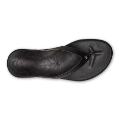 OluKai Honu - Black -Footwear Fusion Shop 20436 4040 004 W Honu BlkBlk