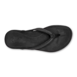 OluKai ‘Aukai - Black -Footwear Fusion Shop 20442 4040 004 W Aukai BlkBlk