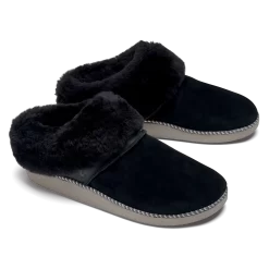 OluKai Ku‘i - Black / Fog -Footwear Fusion Shop 20457 407B 003 W Kui BlkFog