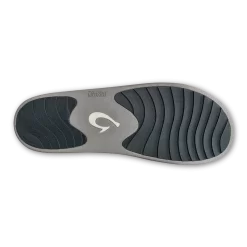 OluKai Ku‘i - Black / Fog -Footwear Fusion Shop 20457 407B 005 W Kui BlkFog