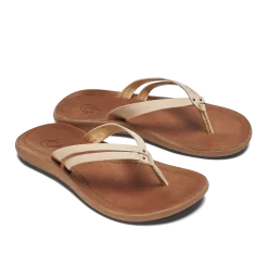OluKai Kāpehe Luana - Tapa / Sahara -Footwear Fusion Shop 20468 20FM 003 W KapeheLuana TapSah