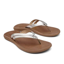 OluKai Kāpehe Luana - Silver / Sahara -Footwear Fusion Shop 20468 2KFM 003 W KapeheLuana SilSah