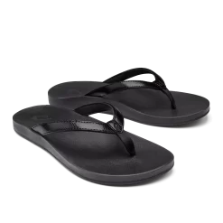 OluKai Puawe - Black -Footwear Fusion Shop 20498 4040 003 W Puawe BlkBlk
