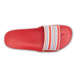 OluKai Kīpuni - Lehua Flower / Stripe -Footwear Fusion Shop 20508 LFZP 004 W Kipuni Lehua Flower Stripe