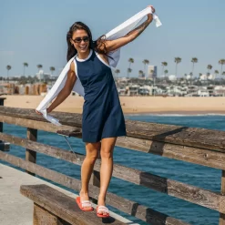 OluKai Kīpuni - Lehua Flower / Stripe -Footwear Fusion Shop 20508 LFZP 102 Kipuni