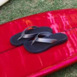 OluKai ‘Ohana - Pewter / Black -Footwear Fusion Shop W Ohana 1